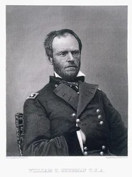 General William Tecumseh Sherman, engraved after a photograph by William Wellstood